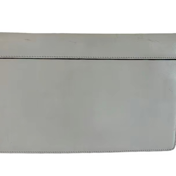 Celine leather and suede clutch - Picture 3 of 5